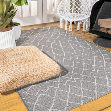 Madaba Moroccan Trellis Indoor/outdoor Area Rug